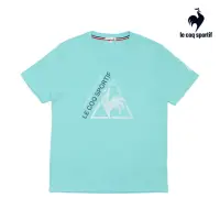 在飛比找momo購物網優惠-【LE COQ SPORTIF 公雞】短袖T恤 中性-貝殼綠
