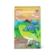 Tiger Tribe Dinosaur Colouring Set