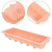 Silicone Mold Loaf Pans Bread for Baking Bakeware Caterpillar Food