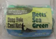 Betts 14-10-DH 10Ft. Sea Green Deep Hole Cast Net 5/8" Mesh