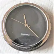 Quartz Clock Insert Fit Diameter 1-3/8 Inch hole no numerals- w 2 batteries