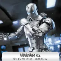 在飛比找樂天市場購物網優惠-ISONA 23公分正版御模道模型 MK2鋼鐵人模型 鋼鐵人