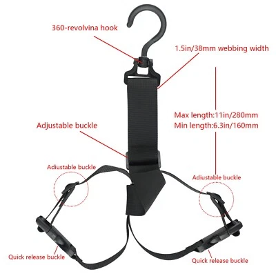 Keep Your Boots Dry and Organized Hanging Strap for Wader Boots Storage