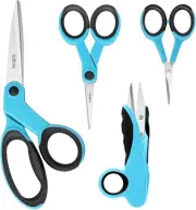 Premium sewing Scissors Bundle, Perfect Sewing Partners, Sharp and Durable,