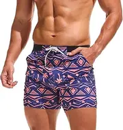 [TADDLEE] Men Swimwear Swimsuits Swim Boxer Briefs Bikini Board Shorts Long Trunks