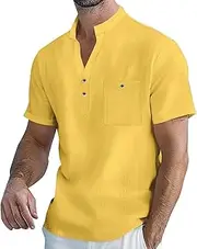 [Generic] Mens Graphic T Shirts Y2K Oxford Multipack Polo Adult Short Sleeve Country Check Polo Striped Shirt Casual White Ruffled Vintage Shirt Long Golf Tropical Tops