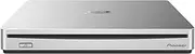 PIONEER External Blu-ray Drive BDR-XS07S Silver Color to Match Your Computer.6X Slot Loading Portable USB 3.2 Gen1(3.0) BD/DVD/CD Writer. BDXL & M-Disc Support. (No Application Software Included)