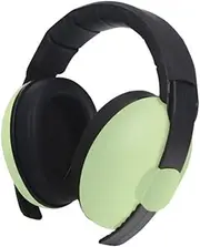 JZS Baby Ear Protection, Noice Cancelling Headphone for Newborn Toddler Infant, Sound Proof Hearing Protection Earmuffs for Sleep Airplane Travel,Green