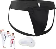 Boxing Cup,Portable MMA Groin Protector | Men Jockstrap, Fighting Supplies, Shock-Absorbing Athletic Supporters for Kids Adults Fighting Training