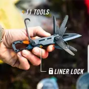 Authorized Gerber Stake out Graphite Multi Tool Knife Scissors Saw 3843 stakeout