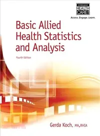 在飛比找三民網路書店優惠-Basic Allied Health Statistics