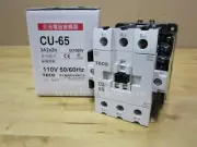 Teco Magnetic Contactor CU-65-3A2a2b-110V CU65RE5