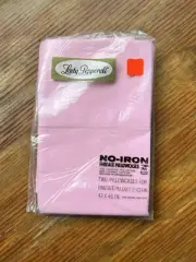 LADY PEPPERELL No Iron KING Pillowcases - West Point Pepperell GA USA - NOS