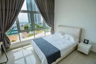 巴彥勒帕的2臥室公寓 - 1111平方公尺/2間專用衛浴NEW Penang 2R2B seaview vacation home