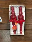 Christmas Nutcracker Tapered Candles Red Decorative Unscented 10” DW Home New