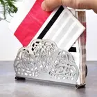 Stainless Steel Napkin Holder Napkin Rack Serviette Holder Organizer Table De FT