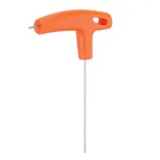 T-Handle Hex Key Wrench 2mm CR-V T-Key Inner Hexagon Spanner, Orange