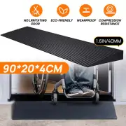 4cm Rise Rubber Curb Ramp Heavy Duty Rubber Threshold Ramp 15 Ton Car Vehicle