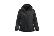 New Wave Womens/Ladies Sparta Soft Shell Jacket (Black) - UTUB104