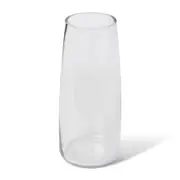 E Style Nailah Glass Flower Vase Centerpiece Indoor Home Decor 30cm Clear
