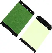 CVUTOVO 2Pcs Guitar String Cleaner Cloth Fretboard Cleaner for Acoustic Electric Guitars Basses Durable Instrument Extends String Life Preserves Tone
