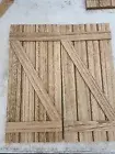Target Bullseye Decorative Rustic Barn Door Home Decor 11" x 5" Farmhouse