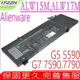 DELL 1F22N 電池 適用戴爾 G5 5590 電池,G7 7590 電池,G7 7790 電池,G5 5590-D17,G7 7590-D18,G7 7790-D17, ALIENWARE ALW15M 電池,ALW15M-D1735R,ALW15M-R1748R,M15 2018,ALW15M-D1725S