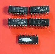K155LP8 analoge 74125PC IC/Microchip USSR 40 pcs