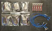 Qty 11 - Ubit PCI-E GPU Riser Express Cable 16X to 1X (6pin / MOLEX/SATA)