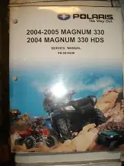 NEW POLARIS 2004-2005 Magnum 330 2004 Magnum 330 HDS Service Manual #9919499