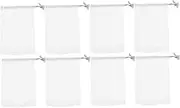 IWOWHERO 8pcs Simple Foaming Nets Soap Net Bag Soap Mesh Holder Face Cleaning Exfoliating Bag