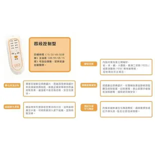 【艾樂舒】數位恆溫濕熱電毯UC-390 14x27吋(背部、腰部適用 熱敷墊)