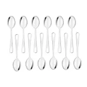 YYZP Tiny Spoons Set of 12 Small Coffee Spoons Mini Stainless Steel Spoons for