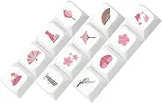DOITOOL Mechanical Keyboard Key Caps 12pcs Pbt Plastic Sakura Keycaps Dye Sublimation Ergonomic Height Sturdy
