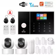 Smart Life Alarm System for Home WIFI GSM Security Alarm with Motion Sensor New