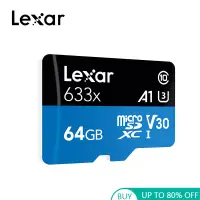 在飛比找蝦皮購物優惠-Lexar micro sd card 633x 1000x