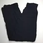Ann Taylor Womens Black Office Work Pants Rayon Fabric Size 2