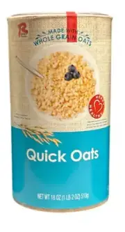 Ralston Foods - Whole Grain Quick Oats 18oz, see description