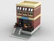 LEGO MOC Custom Modular City BAKERY PDF Building Instructions!