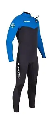 Hyperflex 4/3mm Men's VYRL Fullsuit - Chest Zip Blue X-Large