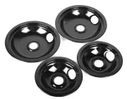 WEN Q-K0041 Drip Pan Ring, 4 piece set (OEM part number 5304430149/5304430150)