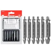 MAZING Damaged Screw Extractor Set, 6PCS Stripped Bolts Extractor Kit, Easy Remo