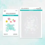 Spellbinders Floral For You Stencil and Die Bundle