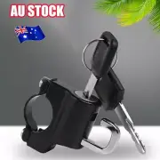 Anti-theft Helmet Lock Handlebar Lock Hook Universal Motorcycle Dirt Bike QS