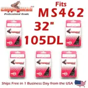 Copperhead 5-Pk 32" Chains 105DL 3/8 .050 for STIHL MS462 33RS-105 3623 005 0105