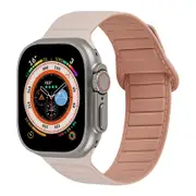 Silicone Magnetic Watch Bands Adjustable Loop Strap for Apple Watch-14