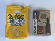 Nintendo Game Boy Pocket MGB-001 AUS + Pokémon PokeTour 1999 Bag NEW SEALED