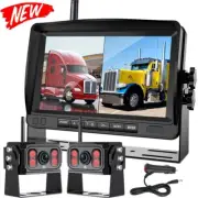 7" Digital Wireless Monitor DVR 1080P Reverse Camera Video Recorder For Truck RV