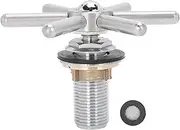 LeoLeoii Automatic Stainless Steel Cup Washer, Professional Pitcher Rinser Cup Washing Machine Bar Glass Rinser for Hotel Bar Coffee Shop