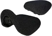 Motorcycle Seat Cushion 3D Mesh Seat Covers for Royal Enfield Himalayan 450 2024- Heat Insulation Protection Cushion
